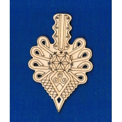 Parzenica   10x6,5  cm / ludowe